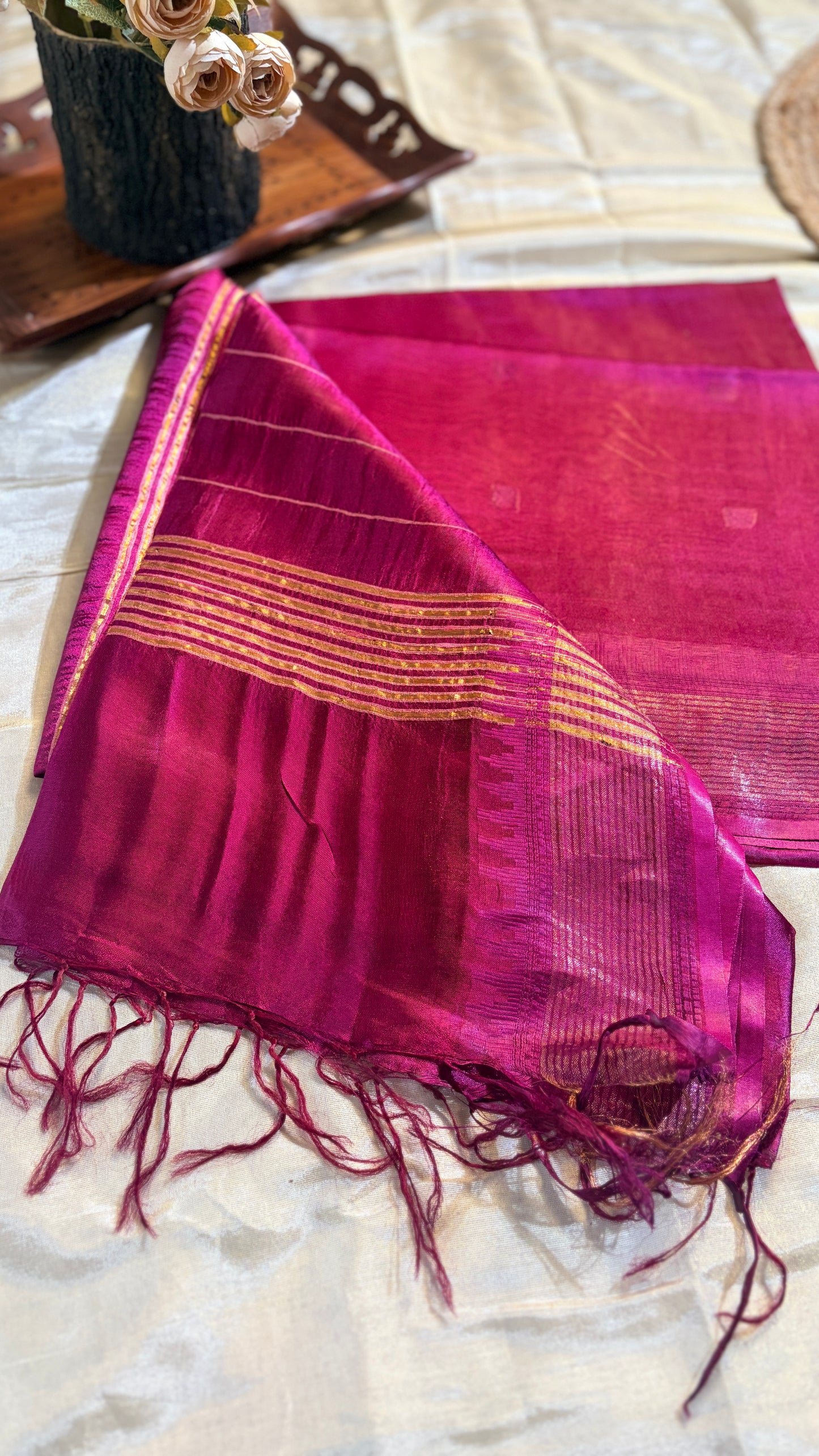 Banana silk Majentha pink (KL0025)