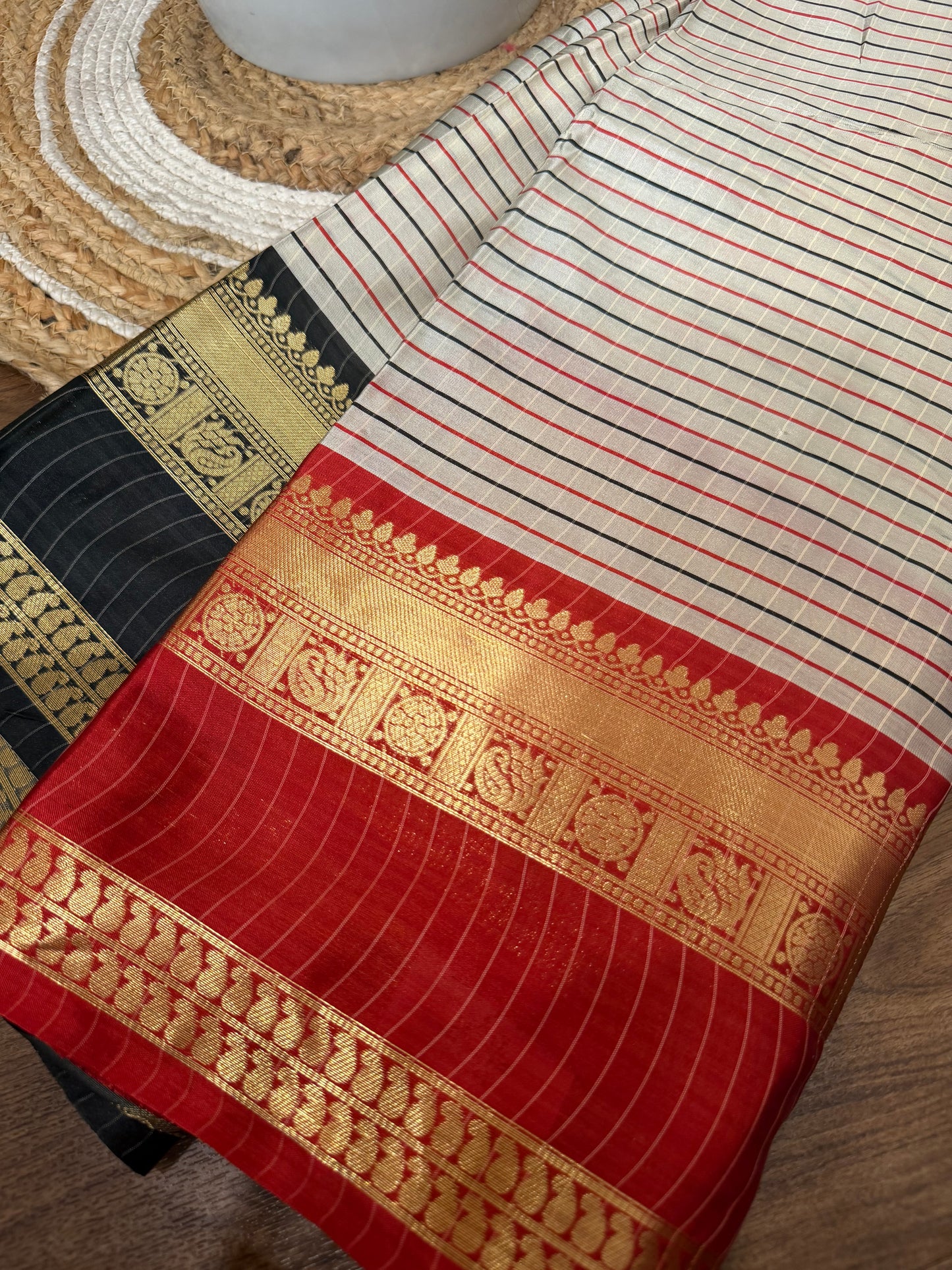 Semi Banarasi silk saree (KL0020)