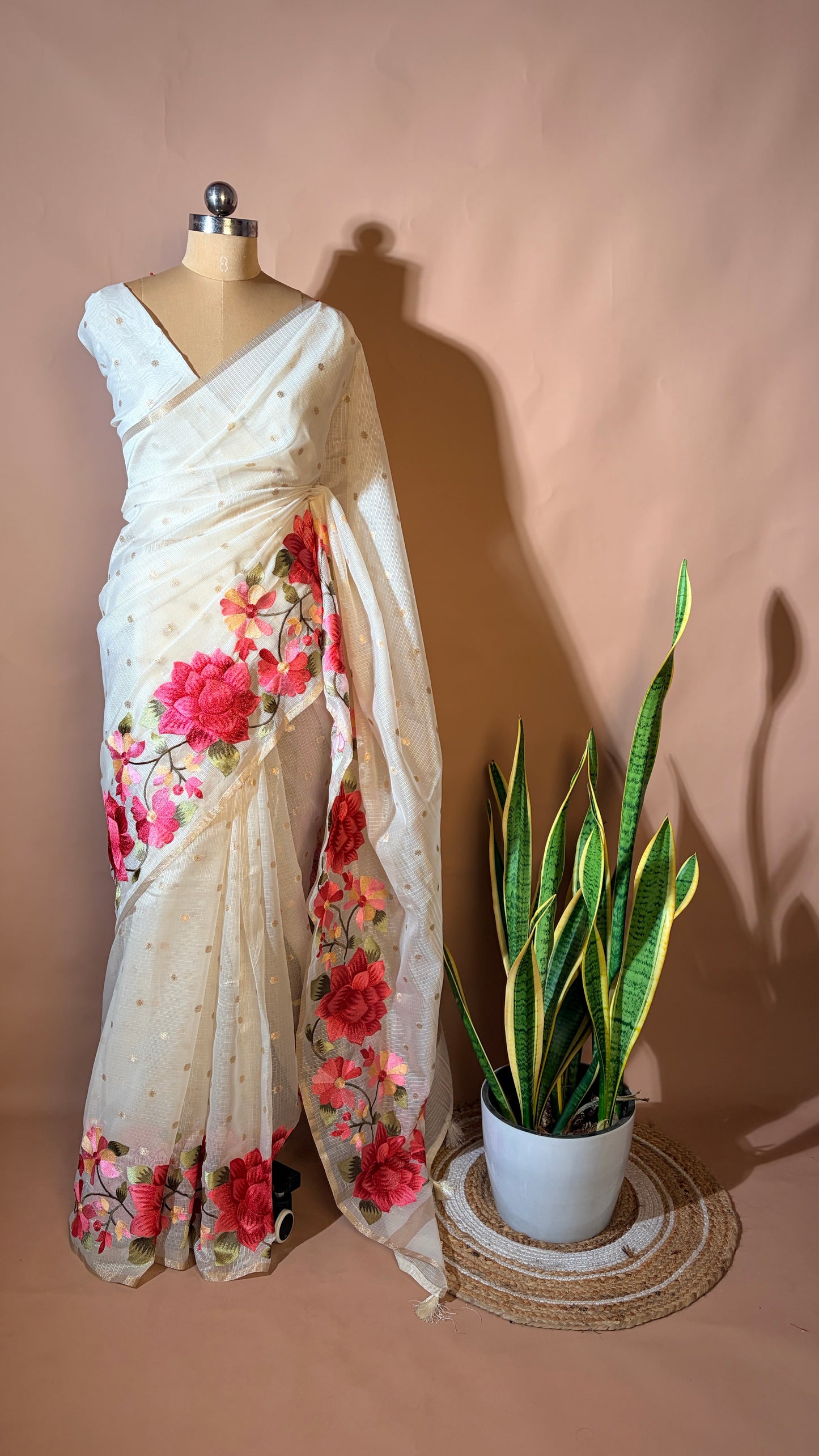 Floral Kota saree (Kl005)