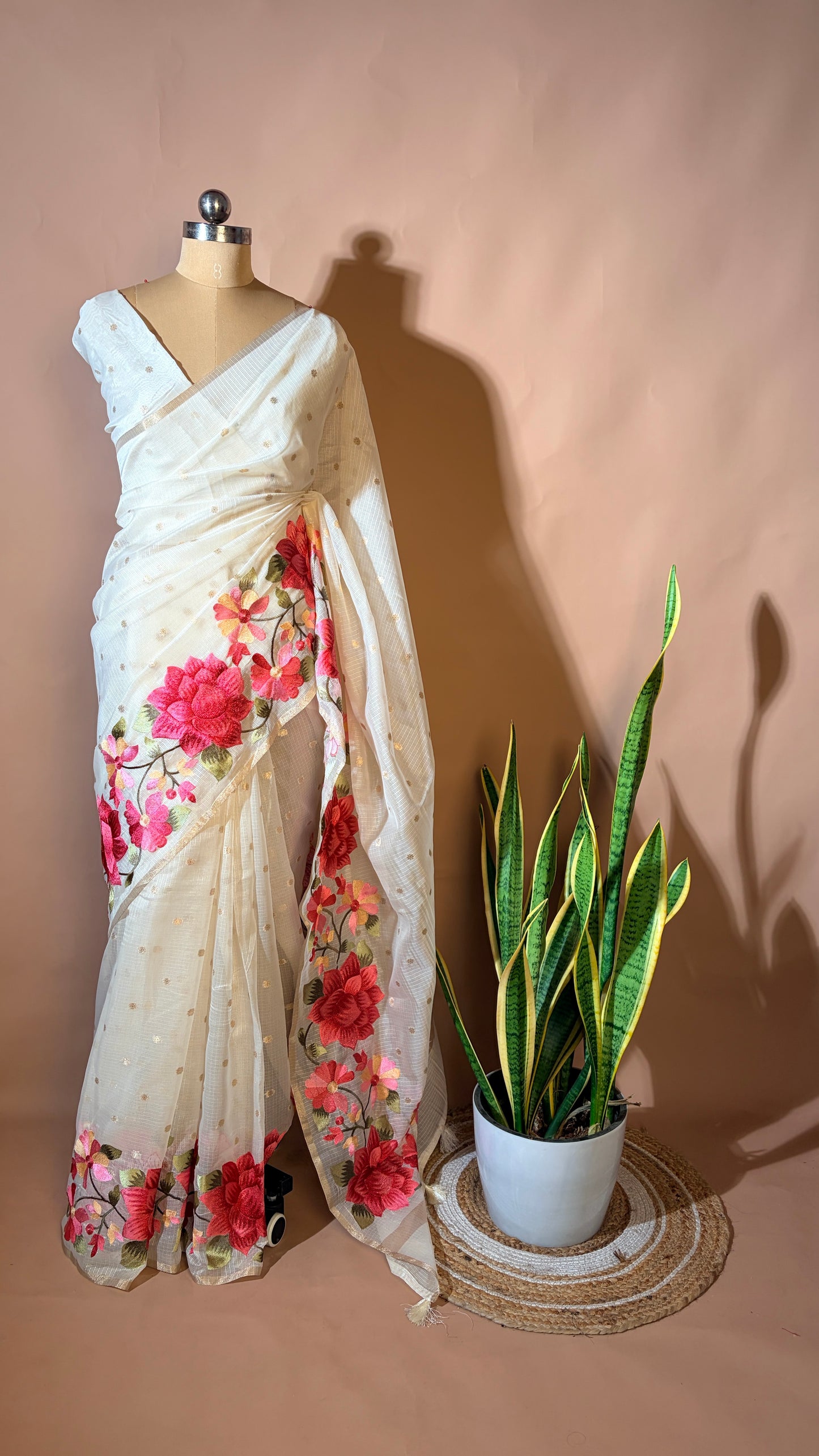Floral Kota saree (Kl005)