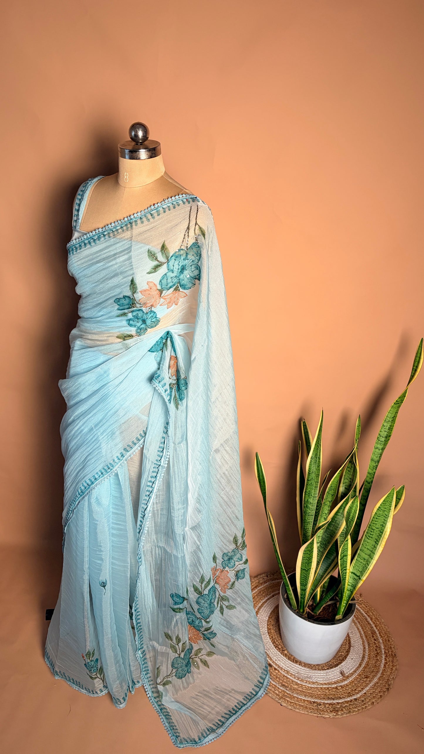 Crushed Tissue organza (Kl006)