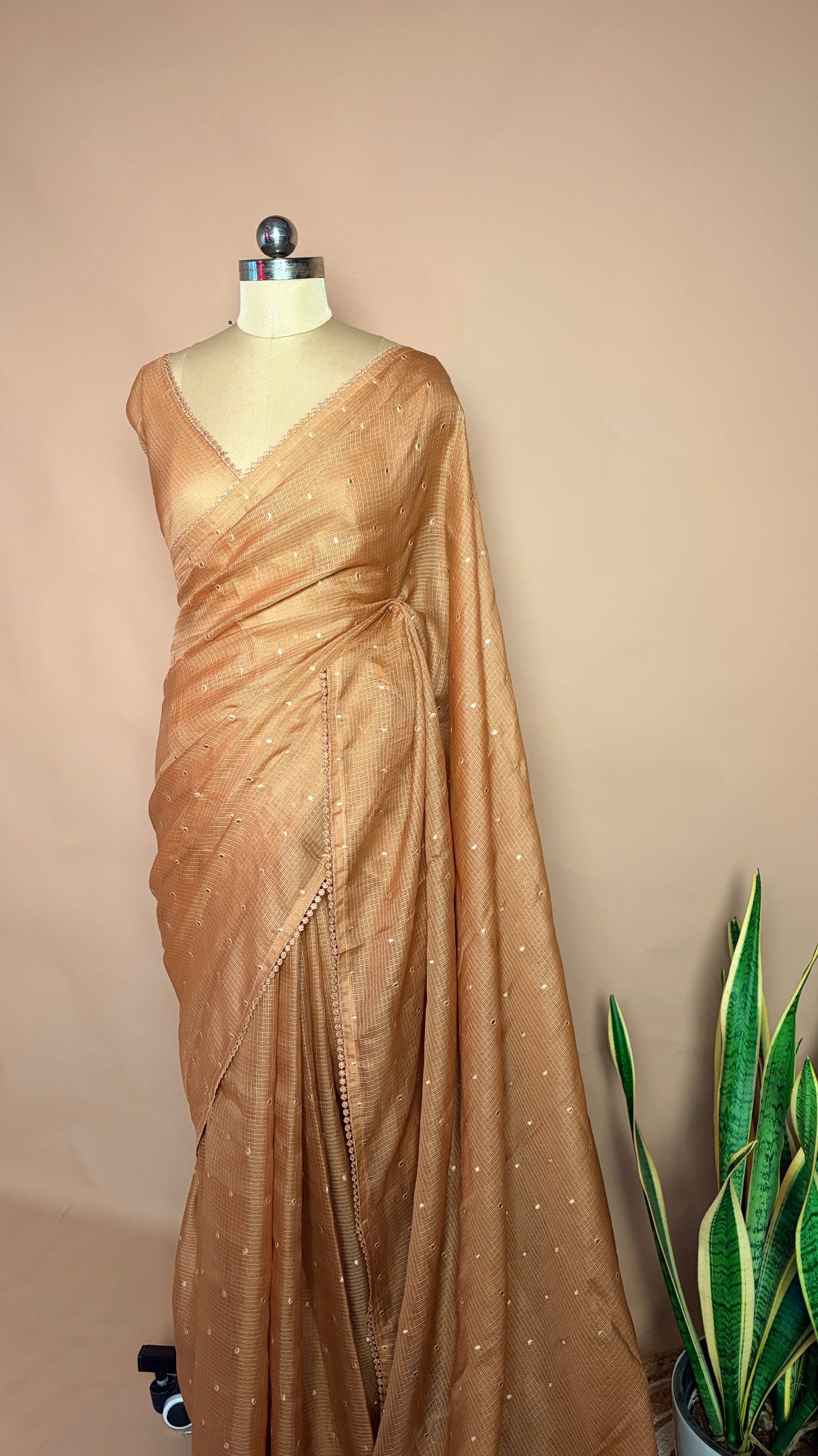 Kota embroidery saree (Kl007)