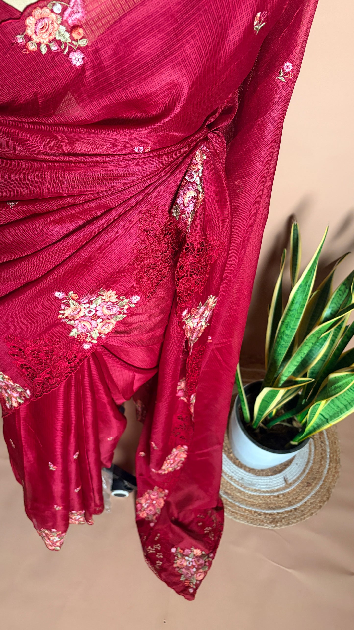 Kota saree Red (KL0011)