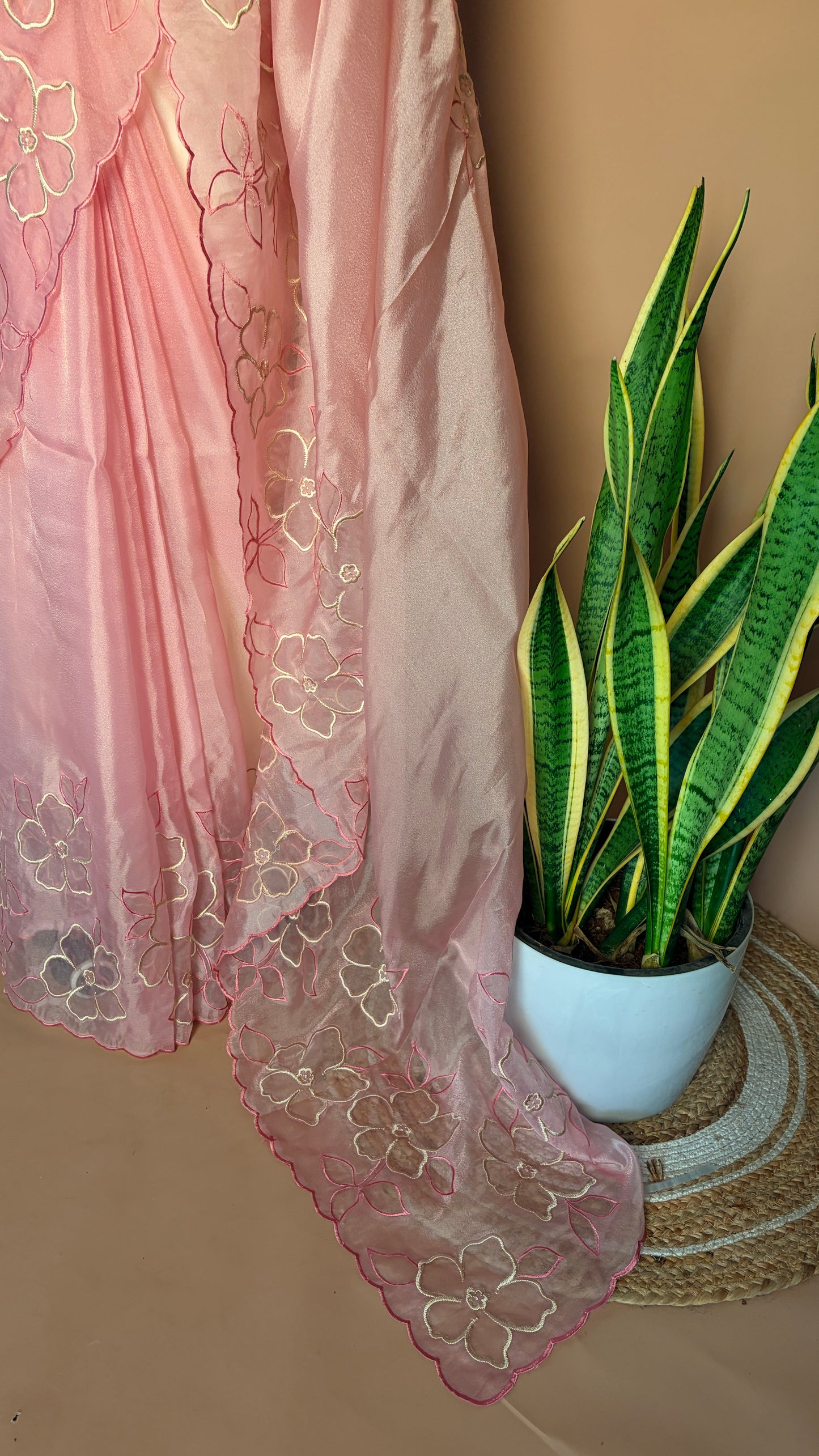 Organza floral (KL 0012)
