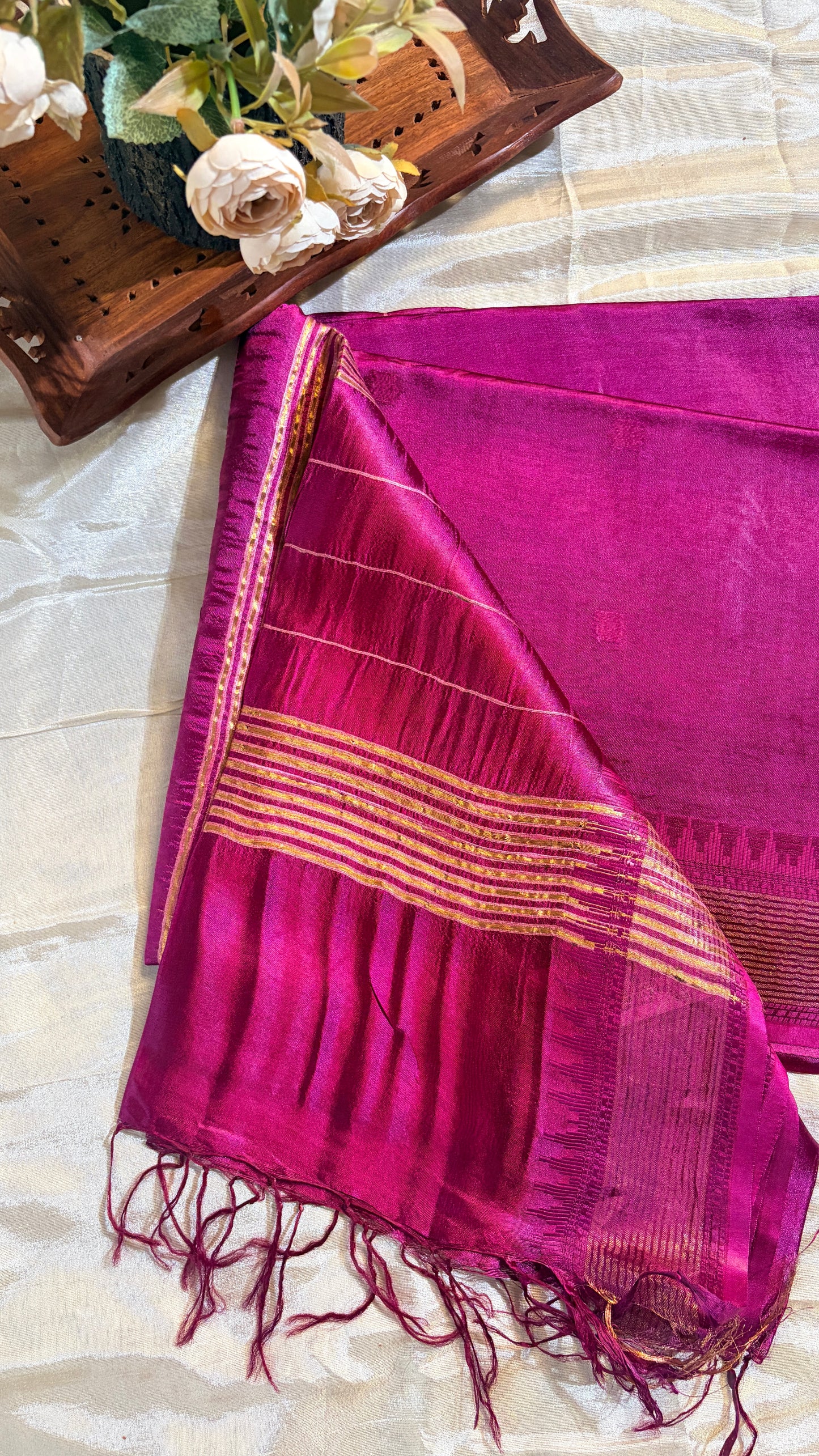 Banana silk Majentha pink (KL0025)