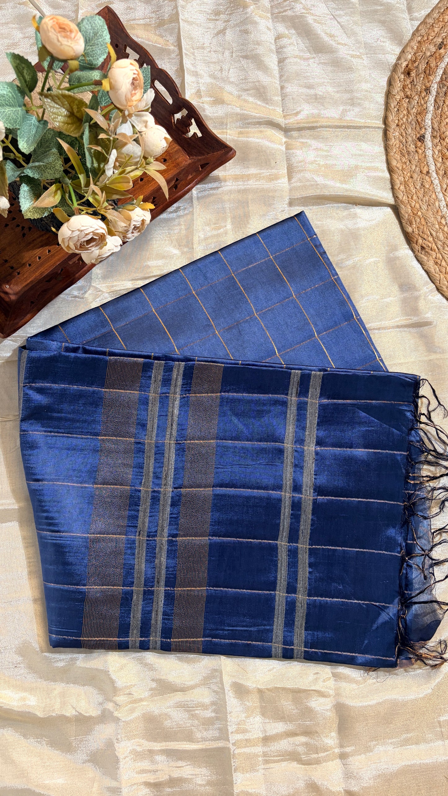 Banana silk (blue) KL0026