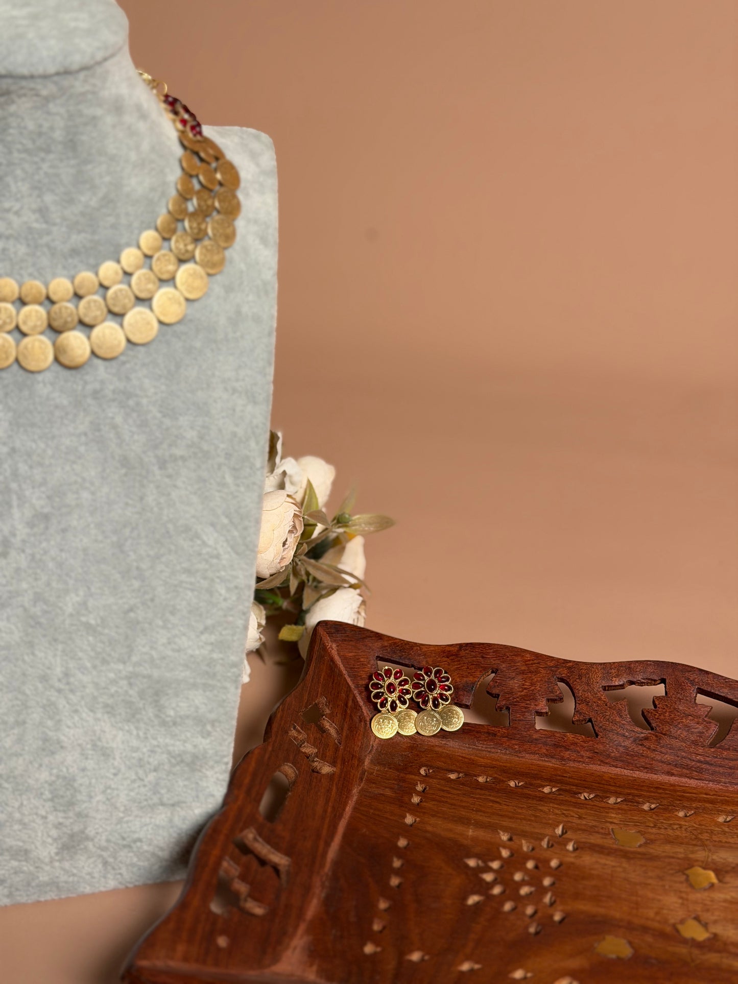 Three layer Kashi necklace KLJ10
