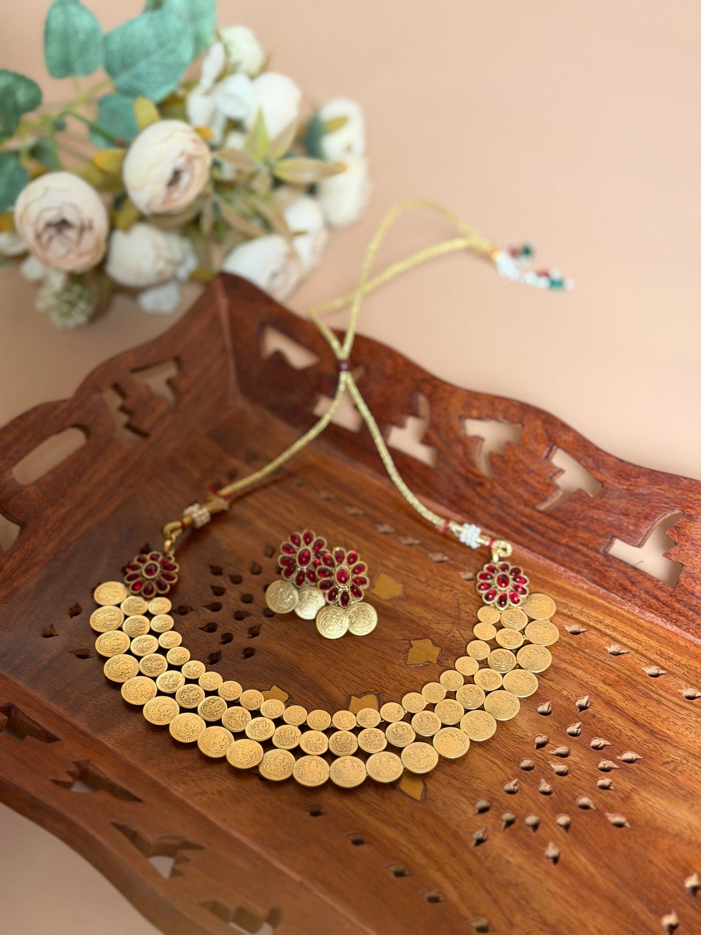 Three layer Kashi necklace KLJ10