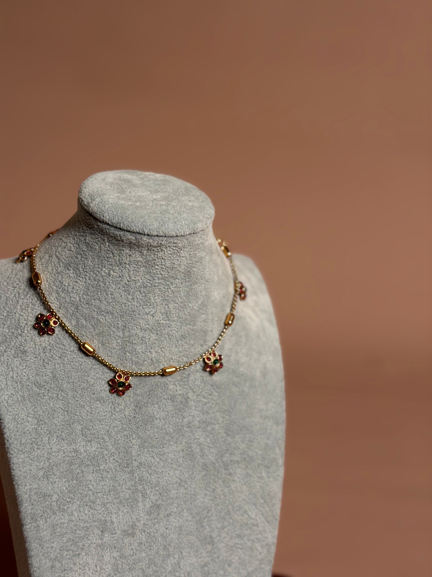 Invisible chain with multiple pendant KLJ13