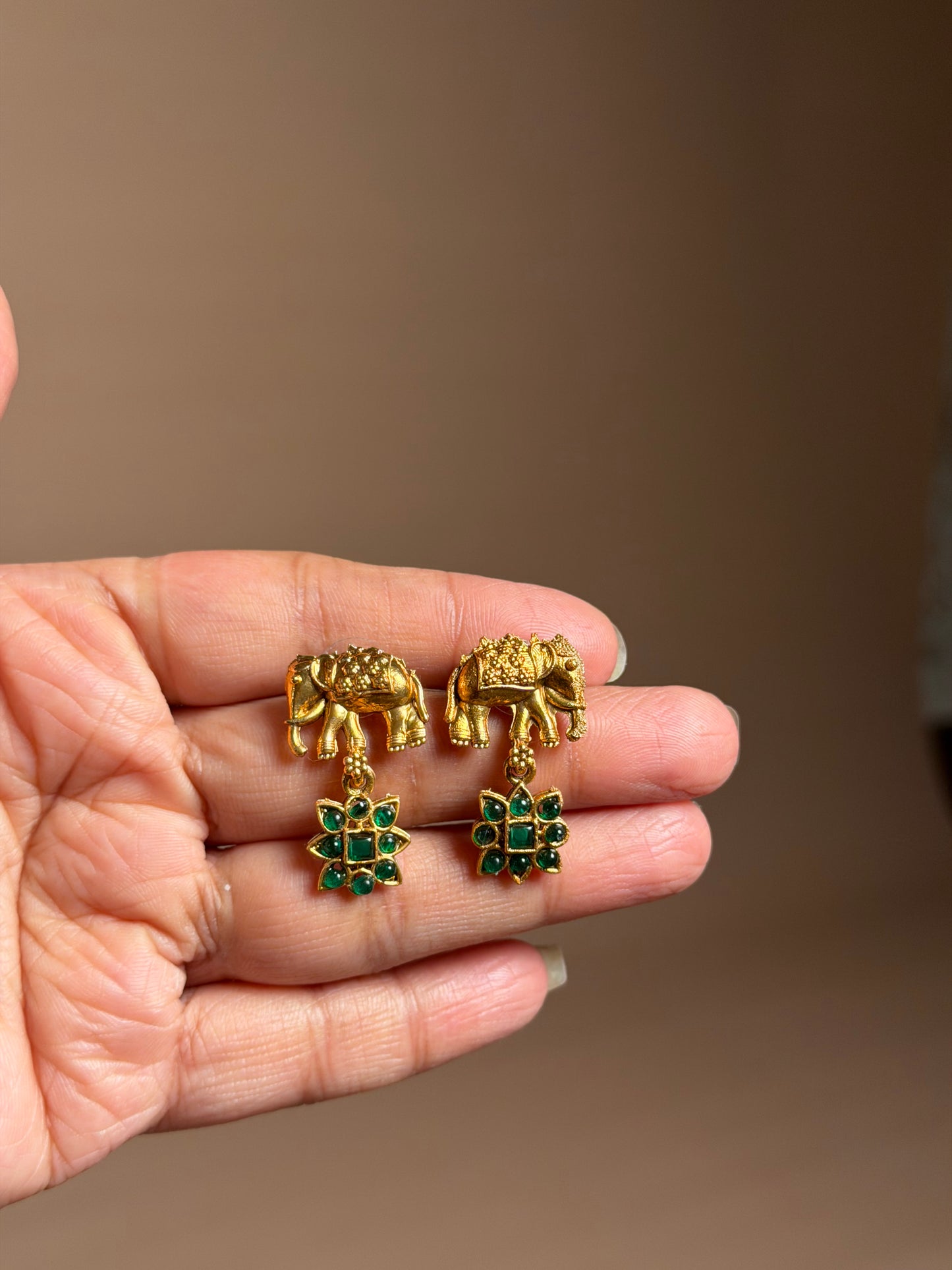 Elephant Chocker Green KLJ15