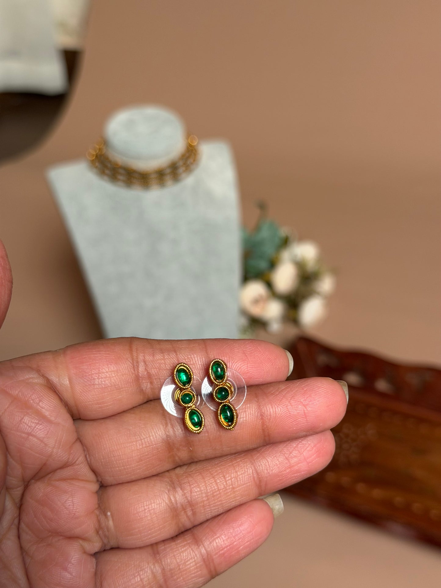 Layered chocker Green KLJ20