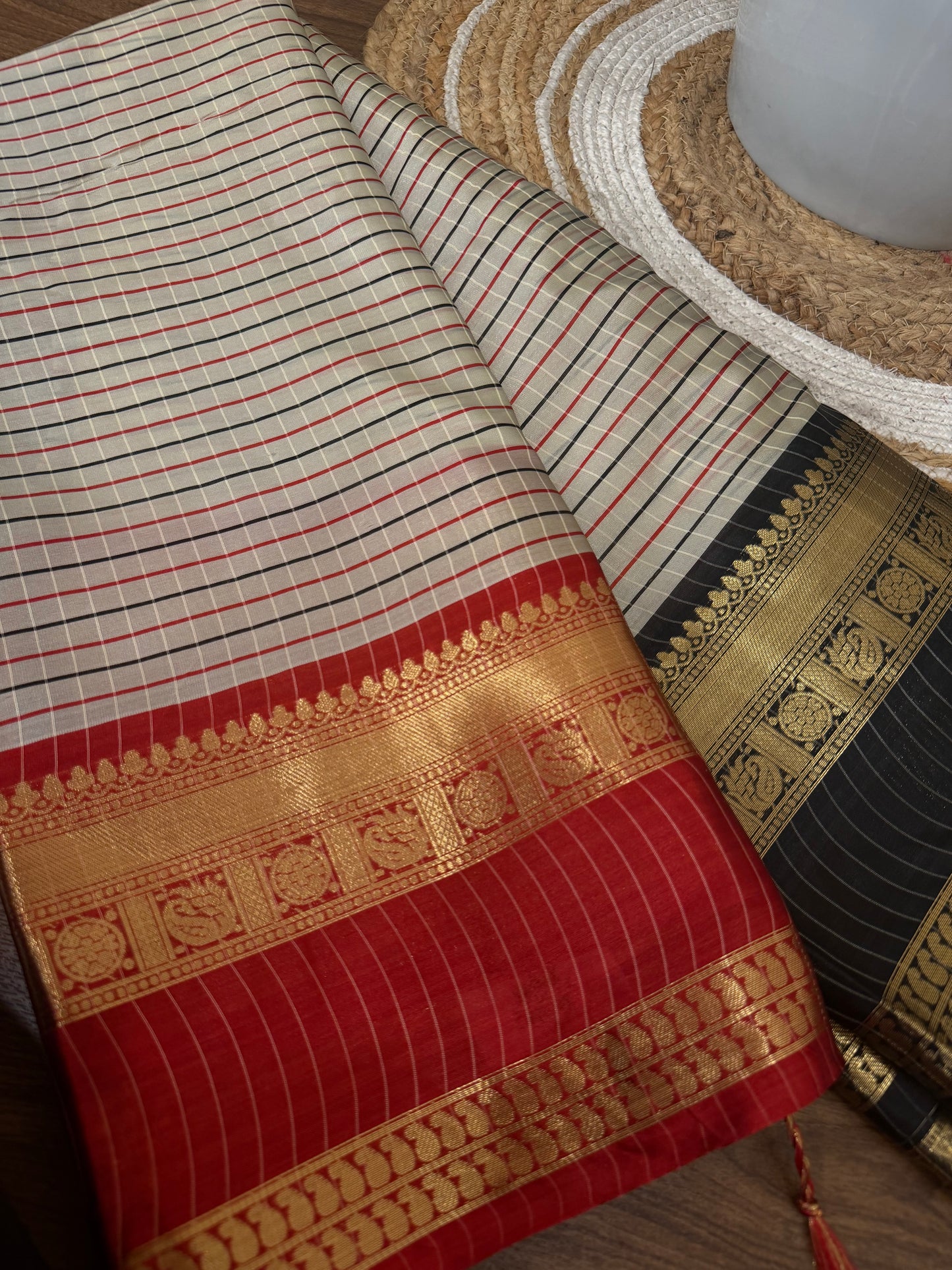 Semi Banarasi silk saree (KL0020)