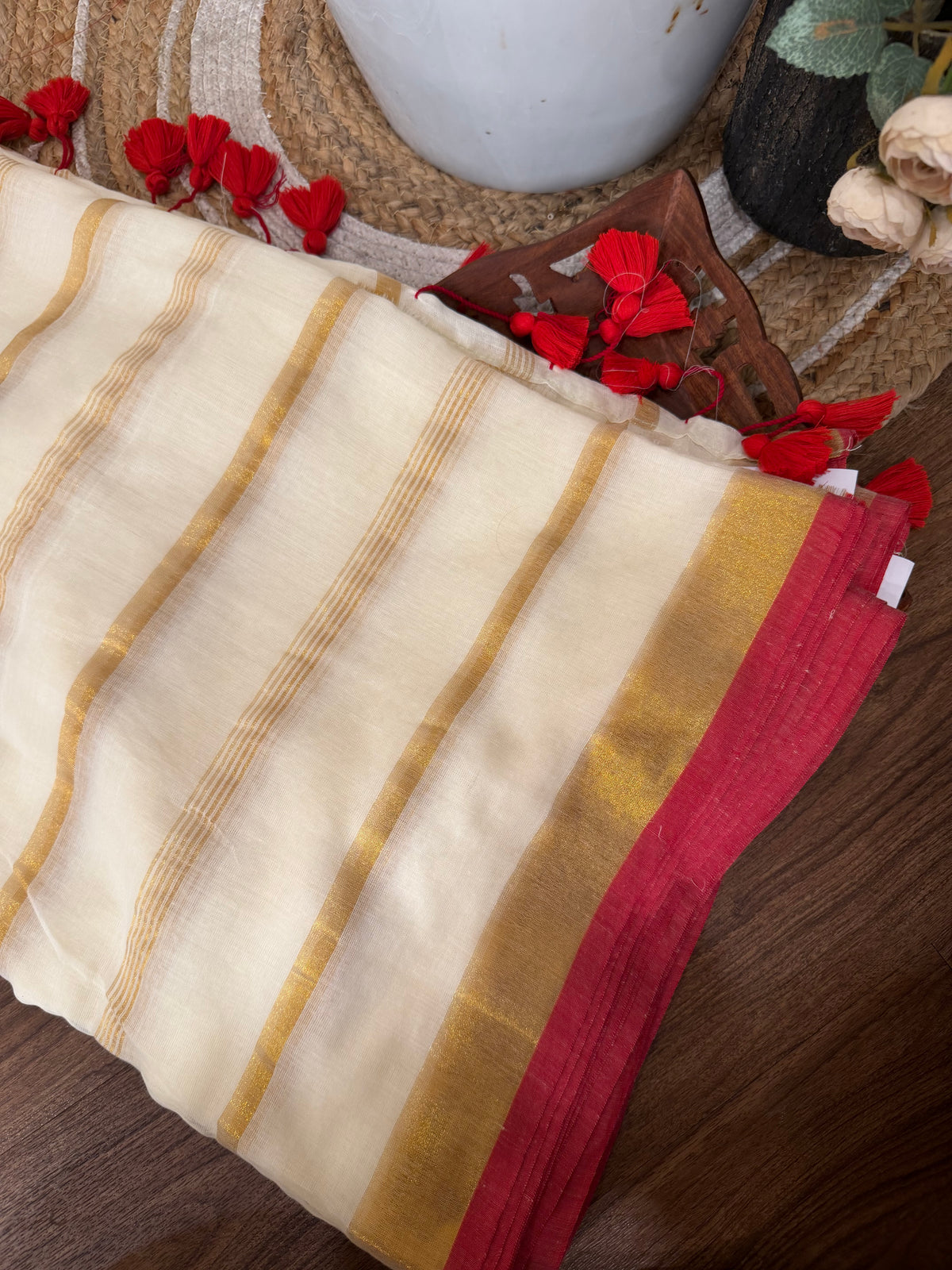 Golden stripes mul cotton KL0038